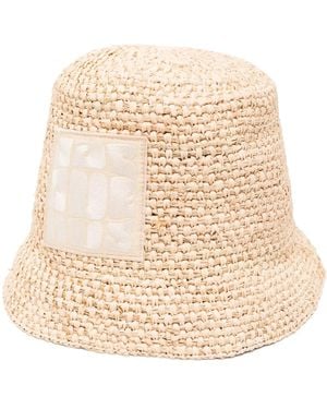 Jacquemus Les Classiquesコレクション Le Bob Soli バケットハット - ナチュラル