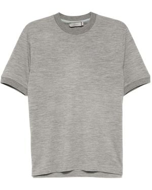 Canali Wool T-Shirt - Grey