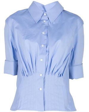 Marni Collared Buttoned Shirt - Blue