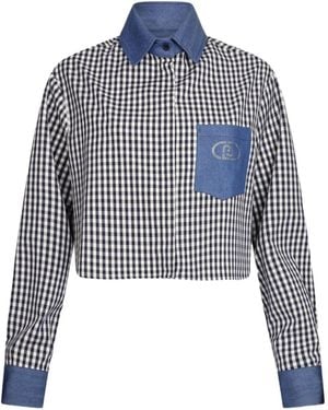 Liu Jo Camicia A Quadri - Blu