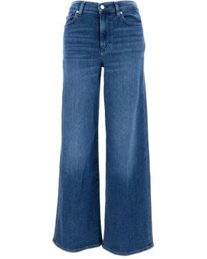 FRAME Pantalones Con Cinco Bolsillos - Azul