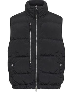Stone Island Nylon Metal Iridescent Down Vest - Black
