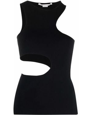 Stella McCartney Cut-out Tank Top - Black