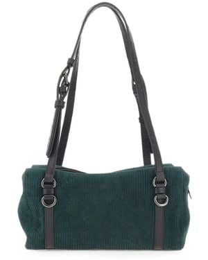 Gianni Chiarini Bolso De Hombro Terry De Canalé - Azul