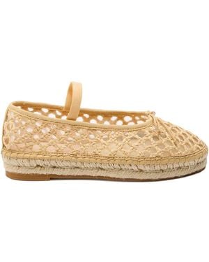 Loeffler Randall 30mm Kayla Ballet Espadrilles - Natural