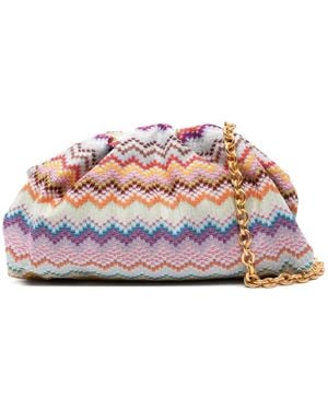 Missoni Bolso De Hombro Con Motivo En Zigzag - Rosa