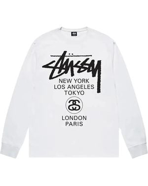 Stussy World Tour T-Shirt - White