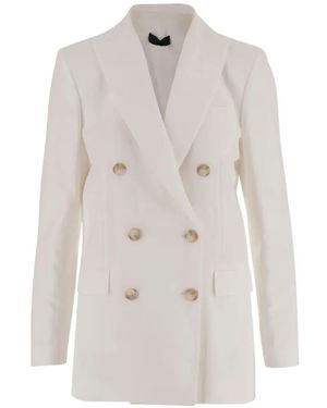F.it Double-Breasted Blazer - White