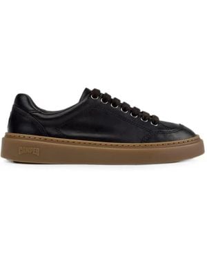 Camper Runner Twentyfive Leather Sneakers - Black