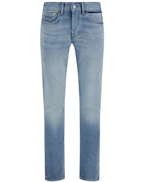 Denham Razor Faded-Effect Denim Jeans - Blue
