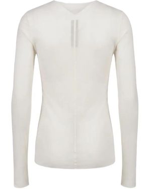 Rick Owens Long-Sleeve T-Shirt - White