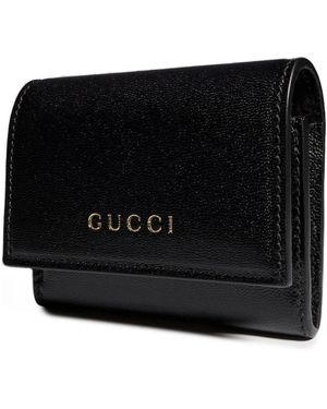 Gucci Portemonnaie Mit Klappe - Schwarz