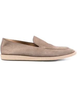 Neil Barrett Almond-Toe Loafers - Brown