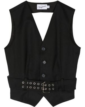 VAQUERA Rückenfreies Top - Schwarz