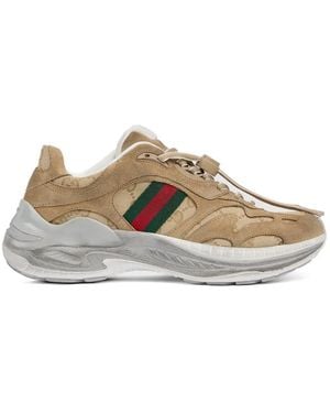 Gucci 2.0 Paneled Sneakers - White