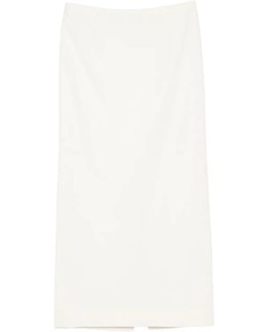 TOTEME Wool Skirt - White