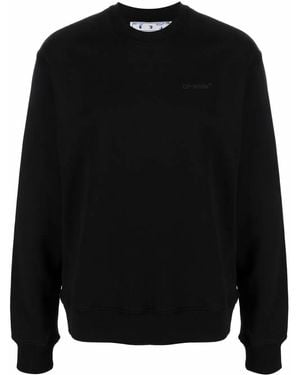 Off-White c/o Virgil Abloh オフホワイト Diag Tab スウェットシャツ - ブラック