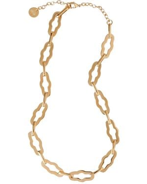 Mulberry Pimlico Cloud-Shaped Chain Necklace - Metallic
