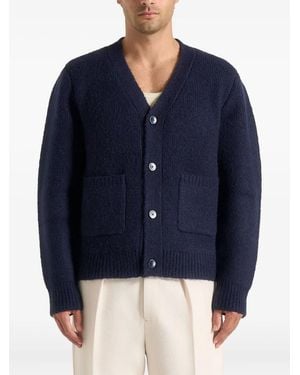 Manière De Voir Aldo Knit Cardigan - Blue
