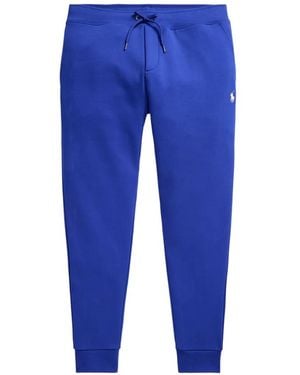 Polo Ralph Lauren Logo-Embroidered Drawstring Track Trousers - Blue