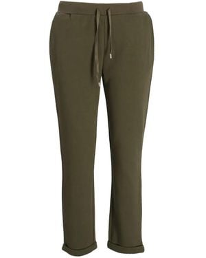 Liu Jo Drawstring-Waist Track Pants - Green