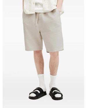 AllSaints Hanbury Drawstring Pocket Shorts - Natural