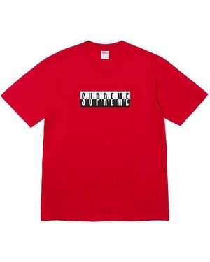 Supreme Split T-Shirt - Rot