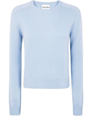 Kujten Crew-Neck Sweater - Blue