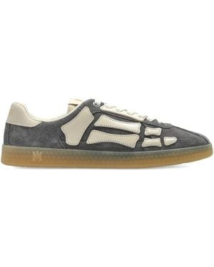 Amiri Skeleton-detail Suede Trainers - グリーン