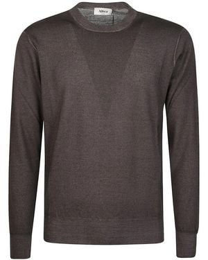 Altea Crew-Neck Wool Sweater - Gray