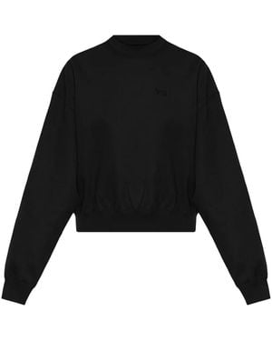 Y-3 ロゴ スウェットシャツ - ブラック