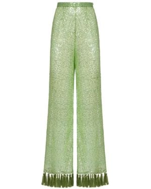 Taller Marmo Cala Escondida Trousers - Green