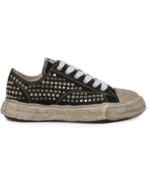 Maison Mihara Yasuhiro Peterson 23 Og Stud-Embellished Trainers - White
