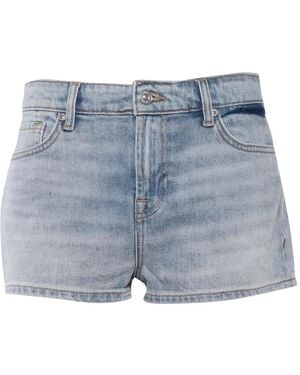 7 For All Mankind Short Tokyo - Bleu