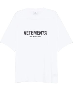 Vetements Limited Edition T-Shirt - White
