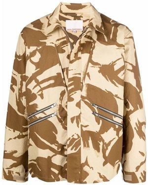 Paria Farzaneh Jacke Mit Camouflage-Print - Mehrfarbig