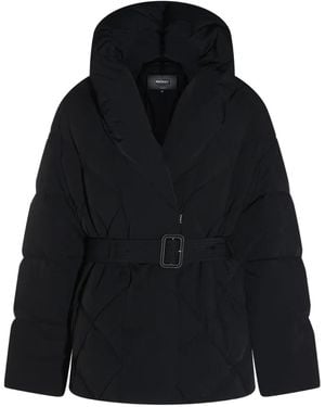 Mackage Belted Quilted Jacket - Black