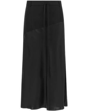 MISENITHE Rita Rose Maxi-Kokerrok - Zwart