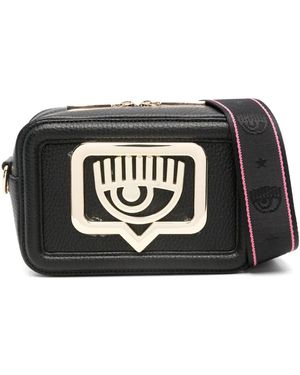 Chiara Ferragni Eyelike ショルダーバッグ - ブラック