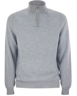 Fedeli Long-Sleeves Jumper - Grey