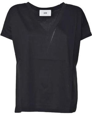 SOLOTRE Vネック Tシャツ - ブラック