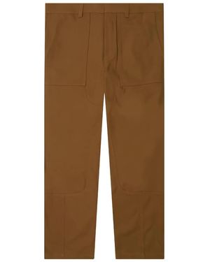 Helmut Lang Hose im Utility-Look - Braun