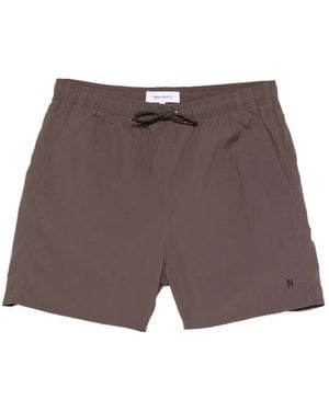 Norse Projects Kattegat Drawstring Swim Shorts - Purple