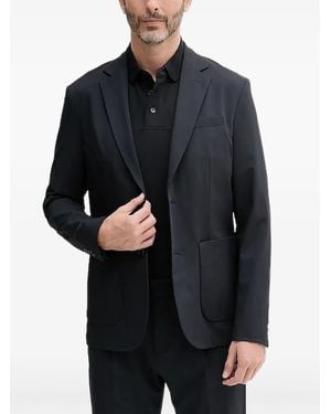 Sisley Giacca Monopetto Con Tasche - Nero
