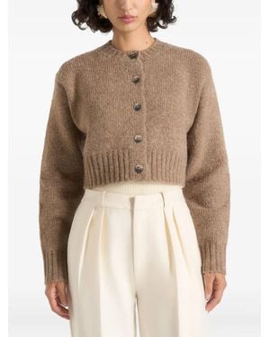 Manière De Voir Cardigan Caren Con Bottoni - Neutro