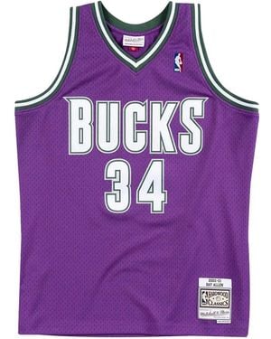 Mitchell & Ness Ray Allen Jersey - Purple