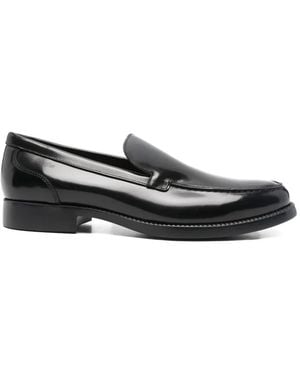 Callaghan Brian Leather Loafers - Black