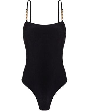 Lenny Niemeyer Strap-Detail Swimsuit - Black