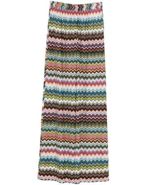 Missoni Chevron Trousers - White