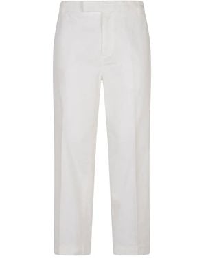 Thom Browne Utility Chino Trouser Garment Dye - White
